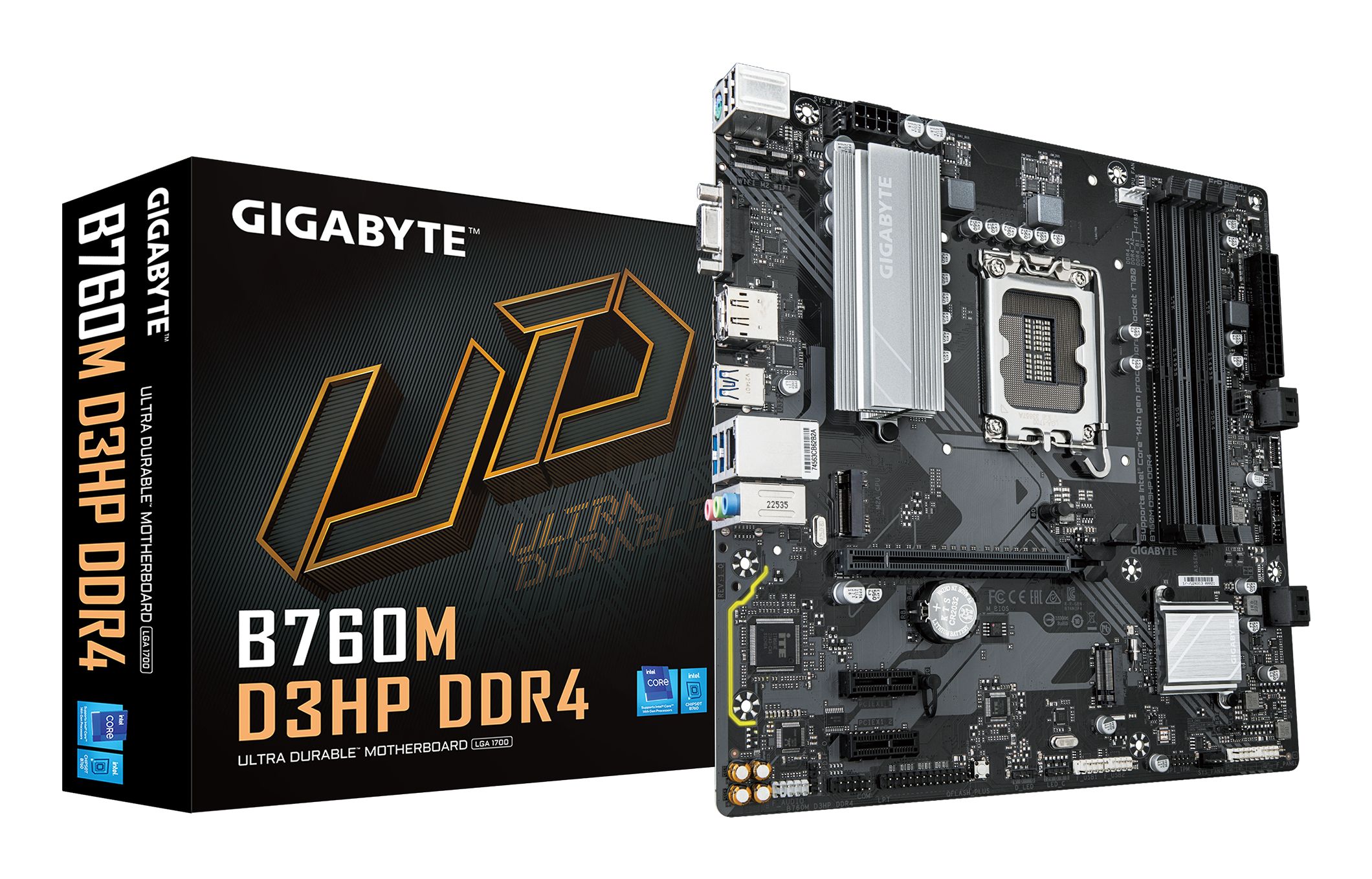 GIGABYTE B760M D3HP DDR4, Intel B760, µATX