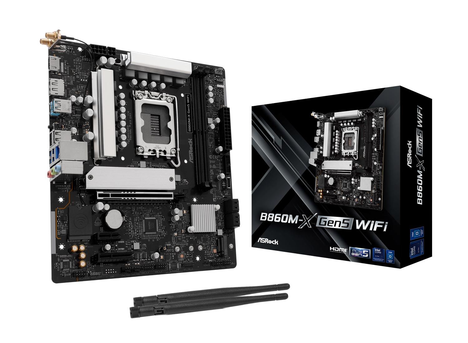ASRock B860M-X Gen5 WiFi, Intel B860, µATX