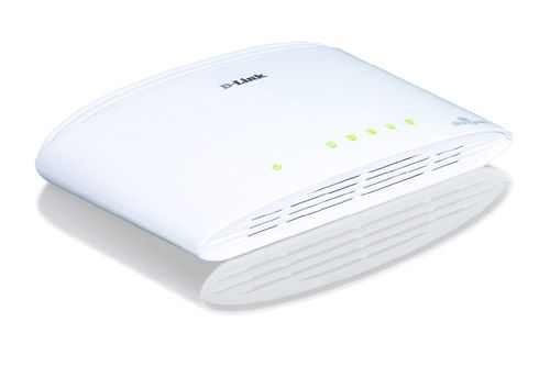 D-Link Gigabit-Switch DGS-1005D, 5 Port D-Link Green Ethernet