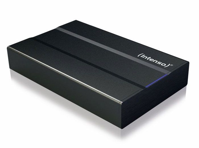 Intenso Memory Box 3,5", USB 3.0, 3 TB, schwarz, Alu