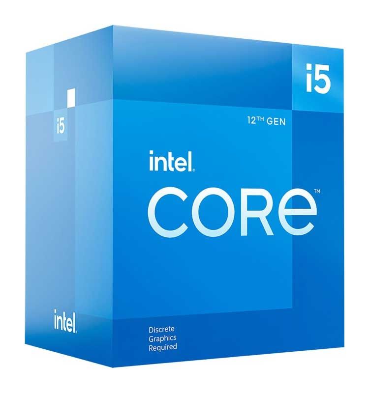 Intel Core i5-12400F, 6C/12T, 2.50-4.40GHz, boxed 18 MB L3 Cache, 10nm, 65 - 117 Watt