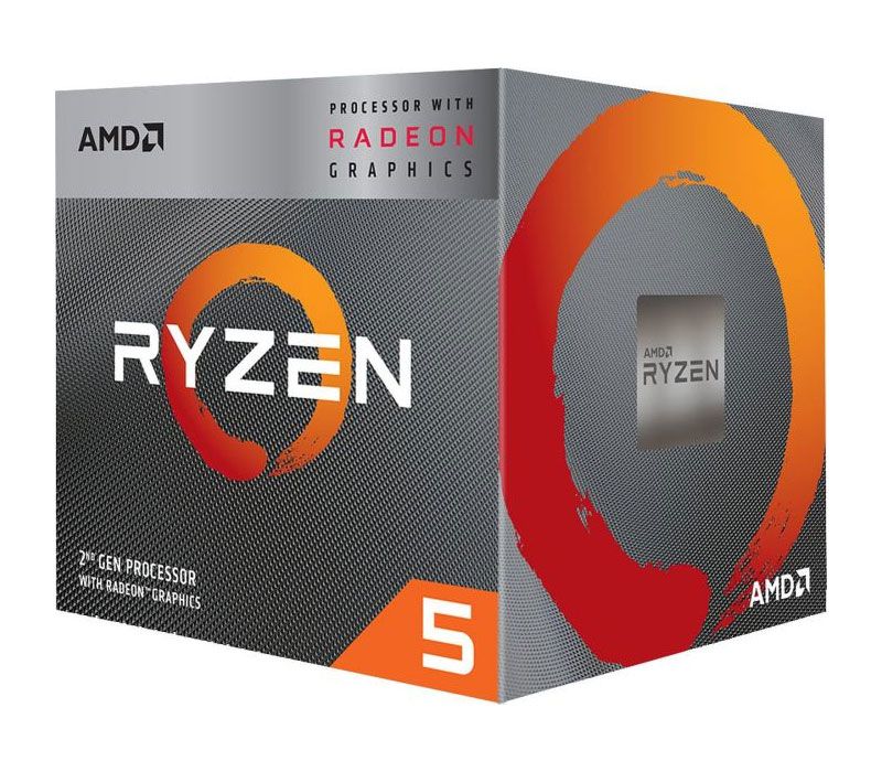 AMD Ryzen 5 3400G, 4x 3.70GHz, boxed mit Wraith Spire