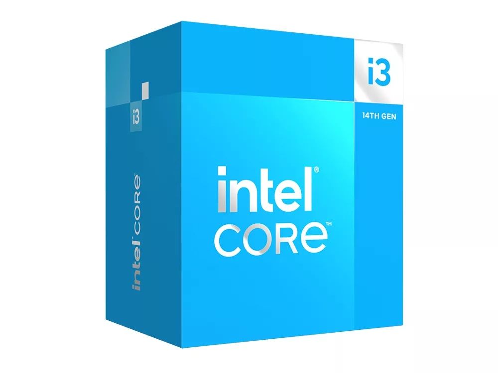 Intel Core i3-14100F, 4C/8T, 3.50-4.70GHz, boxed 12 MB L3 Cache, 58 - 110 Watt