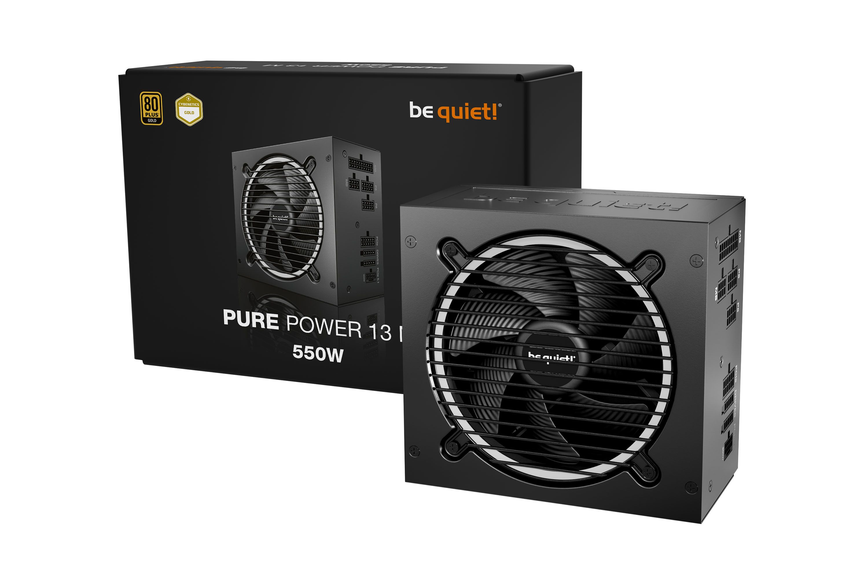 be quiet! Pure Power 13 M 550W ATX 3.1 vollmodular, 80Plus Gold