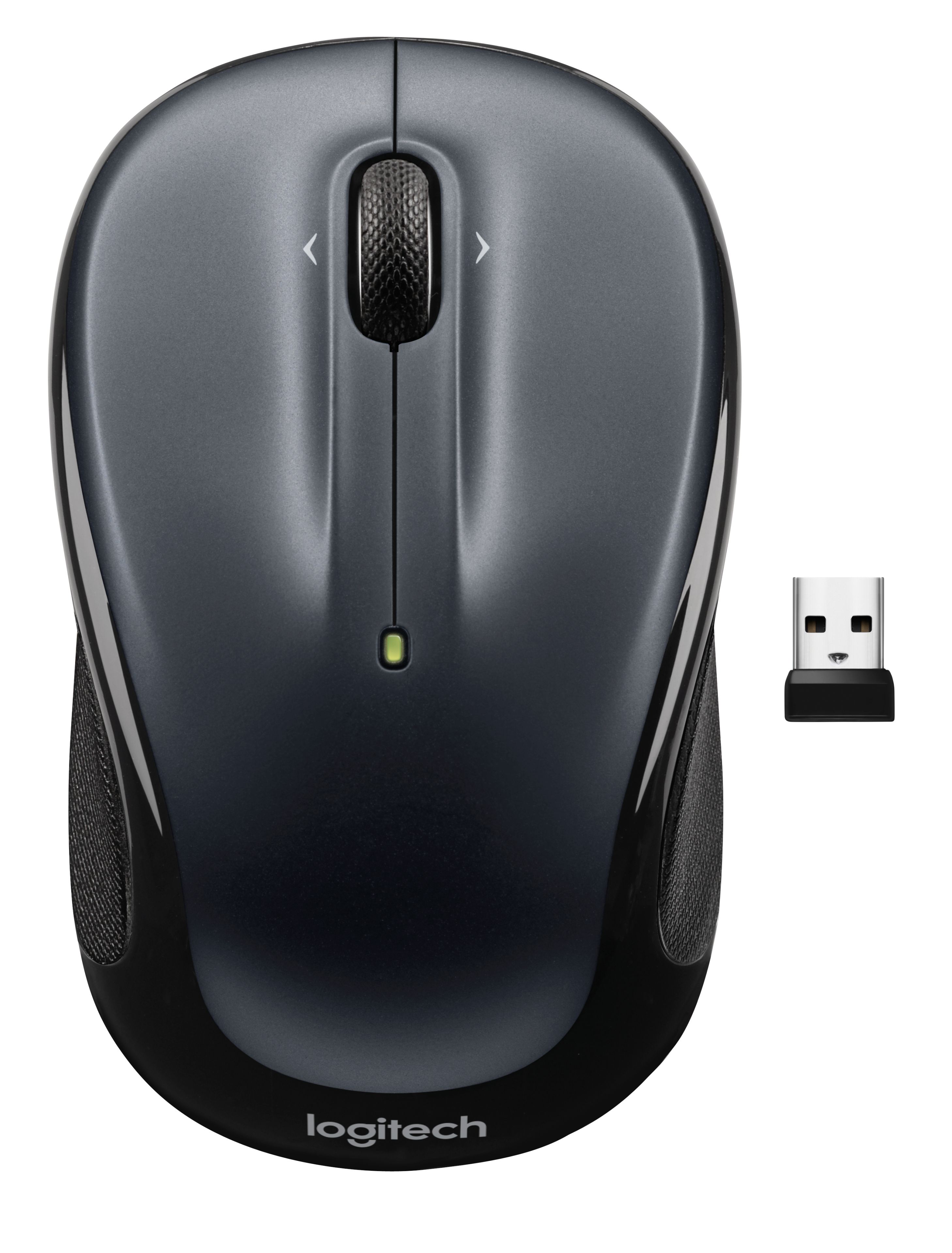 Logitech M325s Wireless Mouse Dark Silver dunkelgrau/schwarz, USB