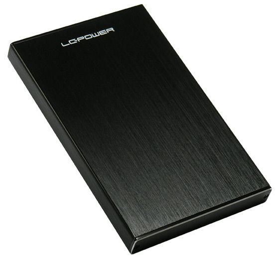 6,4cm S-ATA LC-Power LC-25U3-Becrux, ext. HDD-Gehäuse USB3.0 Aluminium, SATA 3