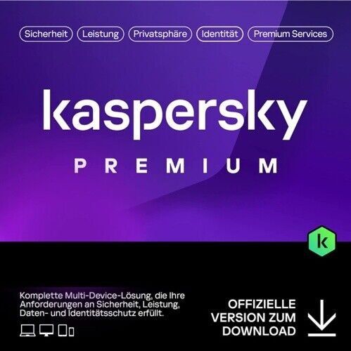 Kaspersky Premium, 10 User, 1 Jahr, ESD (Multi-Device)