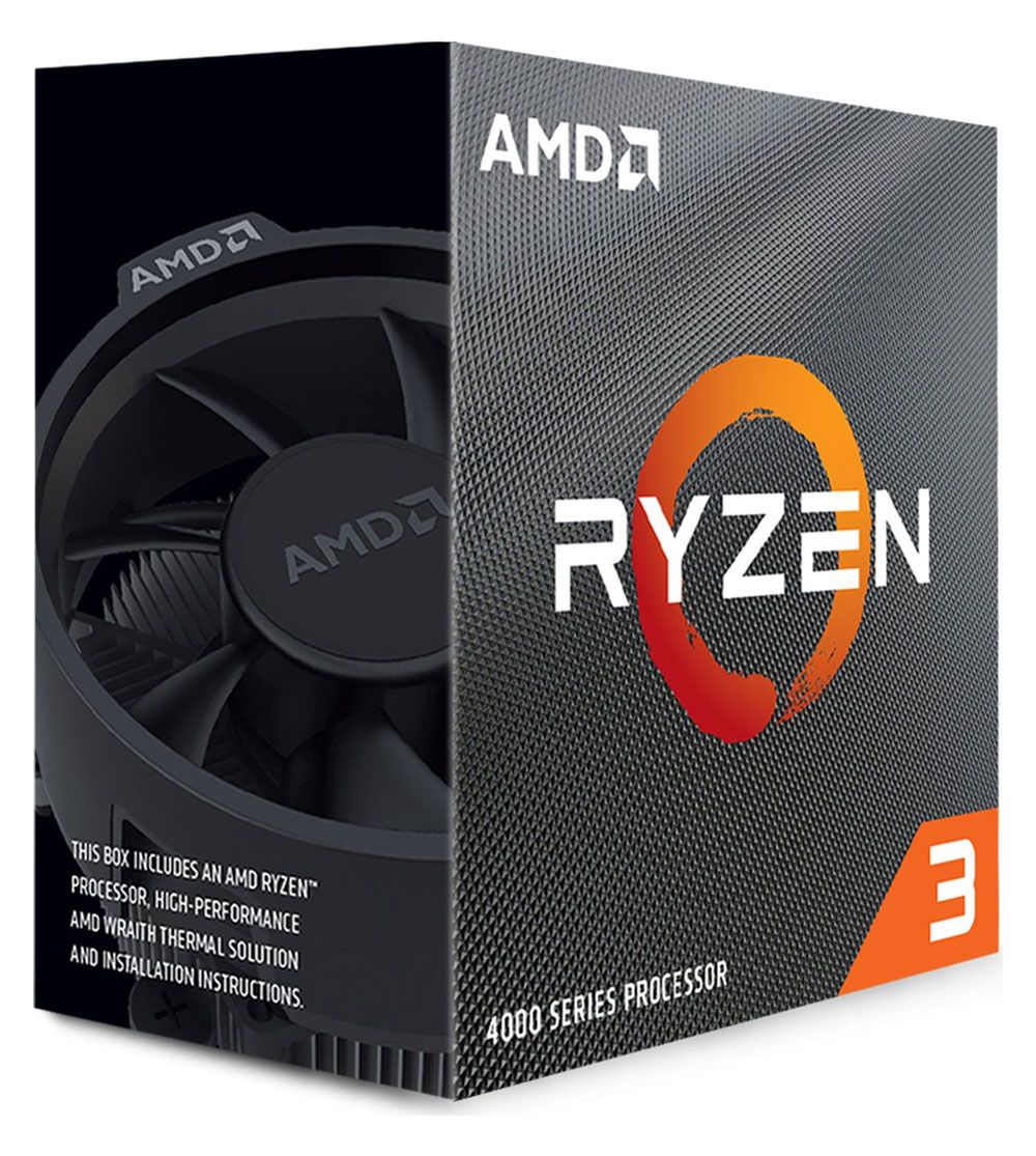 AMD Ryzen 3 4100, 4C/8T, 3.80-4.00GHz, boxed mit CPU-Kühler AMD Wraith Stealth
