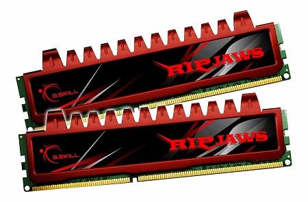 8 GB Kit DDR3-RAM, 1600 MHz, PC3-12800, G.Skill Ripjaws 2 x 4096 MB, XMP