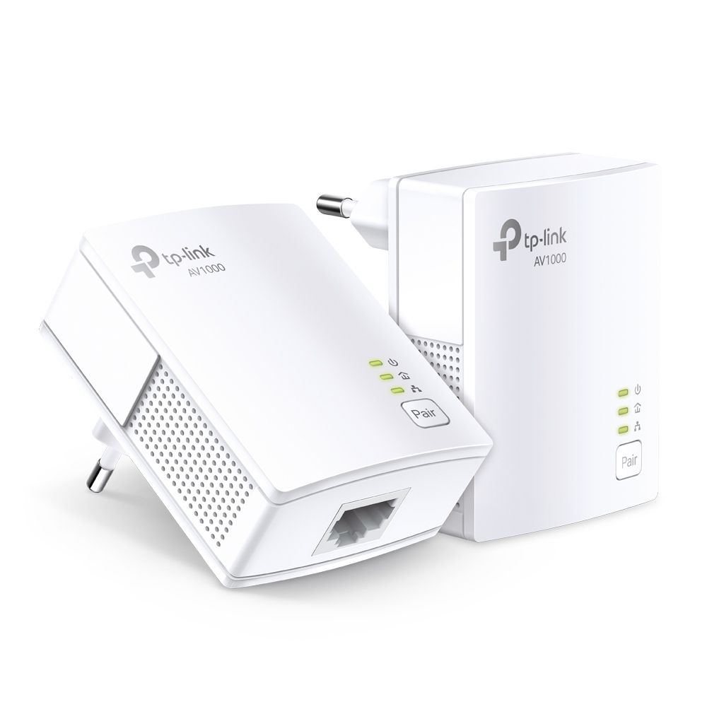 TP-Link AV1000-Gigabit-Powerline-Starter KIT Standard Homeplug AV2