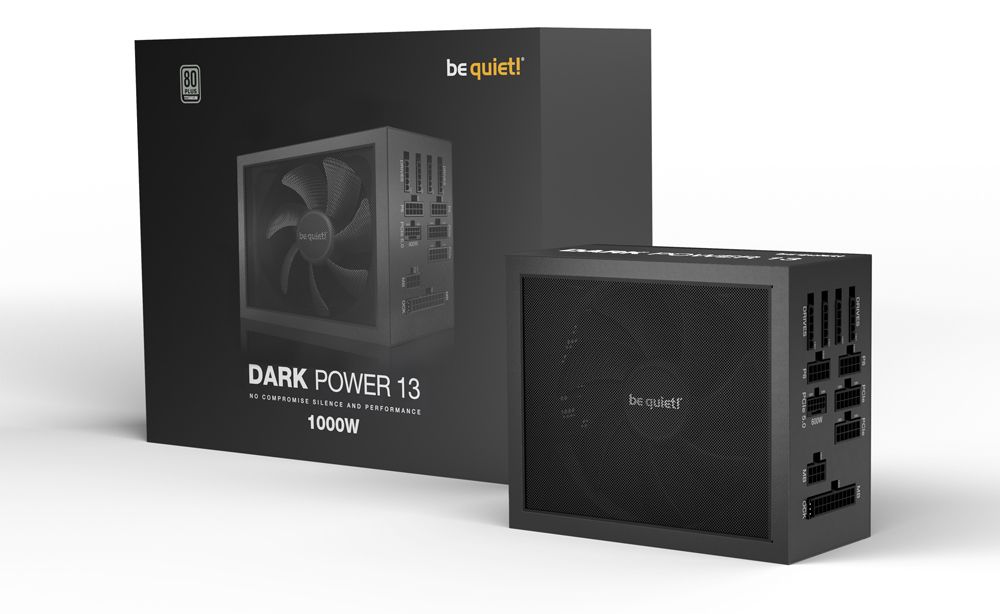 be quiet! Dark Power 13 1000W ATX 3.0 80 PLUS Titanium, vollmodular