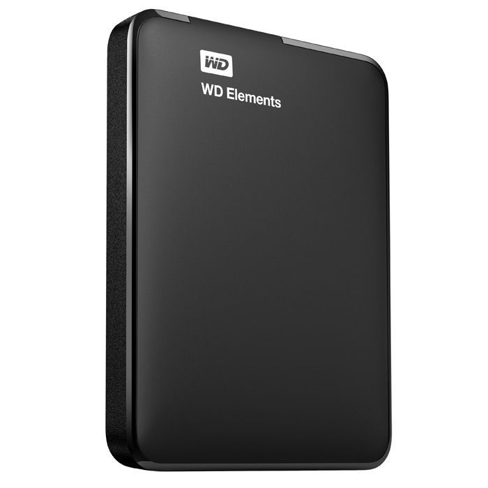 Western Digital Elements Portable 1 TB, 2,5", WDBUZG0010BBK-WESN, USB 3.0