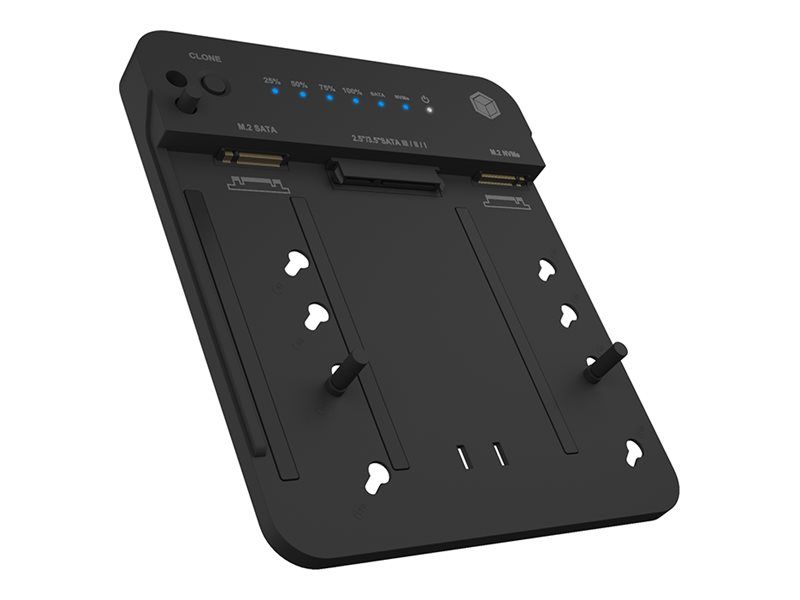 RaidSonic Icy Box IB-2915MSCL-C31, USB-C 3.1 HDD/SSD-Dockingstation mit Klonfunktion