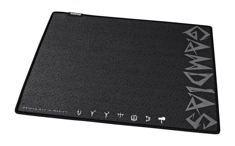 GAMDIAS Nyx Speed Mauspad, medium grau 350 x 280 x 4 mm