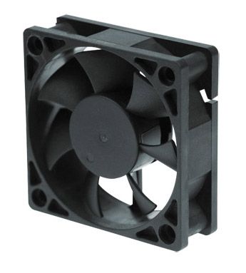 Titan Lüfter 60 x 60 x 20 mm, TFD-6020M12Z Flüssigkeits-Gleitlager, 3-poliger Mainboardanschluß