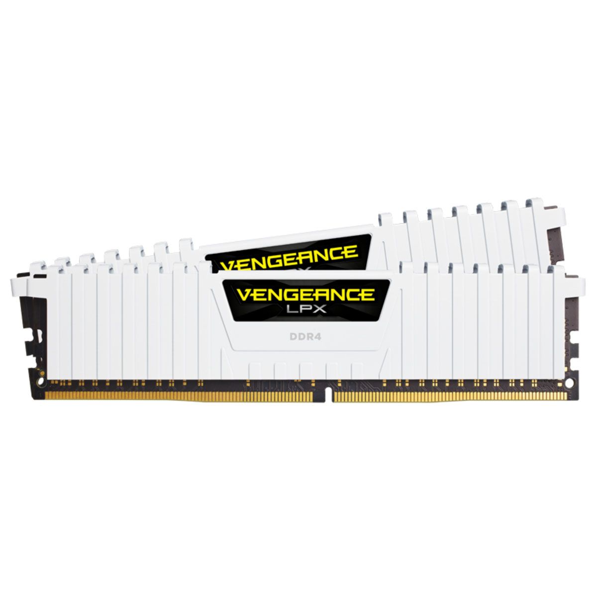 16GB Kit DDR4-RAM, 3000 MHz, Corsair Vengeance LPX weiß 2 x 8GB, CMK16GX4M2D3000C16W, CL16, XMP 2.0