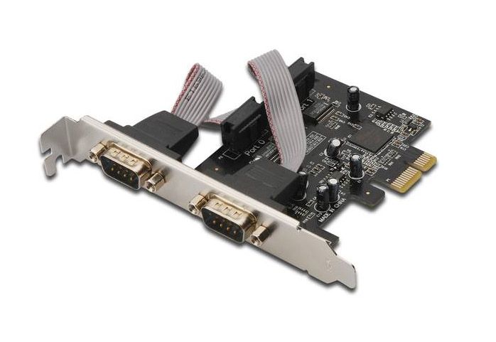 Digitus PCI Express > 2 x seriell inkl. 2 Low Profile Brackets