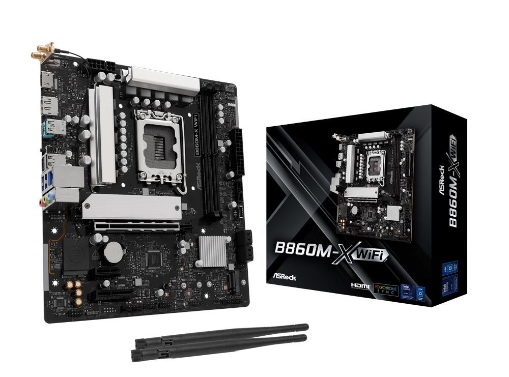 ASRock B860M-X WiFi, Intel B860, µATX