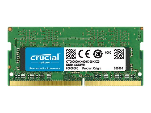 SO-DIMM 8GB DDR4, Crucial 3200 MHz, CL22 1x 8GB, 3200 MHz, PC4-25600S