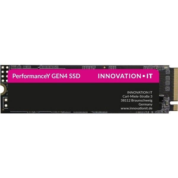Innovation IT PerformanceY NVMe Gen4 SSD 512GB, M.2 M.2/M-Key (PCIe 4.0 x4), M.2 2280