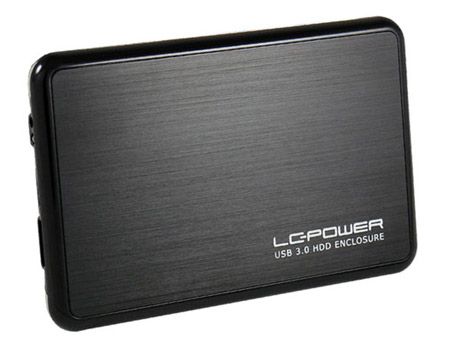 6,4cm S-ATA LC-Power LC-25BUB3 ext. HDD-Gehäuse USB3.0 Aluminium