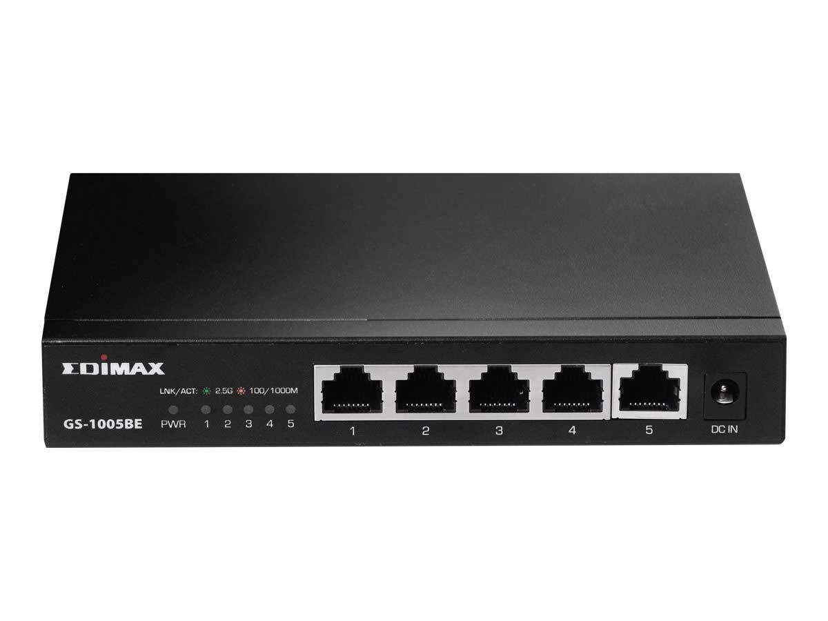Edimax GS-10 Desktop 2.5G Switch 5x RJ-45 (100/1000/2.5GBase-T)
