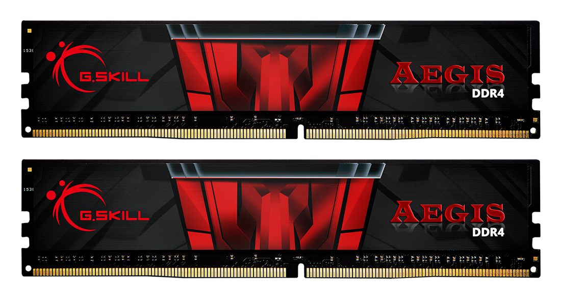 16GB Kit DDR4-RAM, 3200 MHz, G.Skill Aegis, 2 x 8GB, F4-3200C16D-16GIS, CL16, XMP 2.0