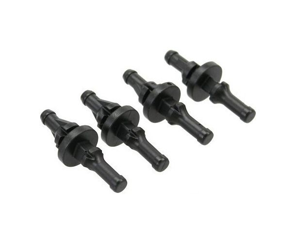 InLine Lüfter Entkopplung, 4 Stück (36201I) Gummipuffer zur Entkopplung von Gehäuselüftern 60 -120 mm