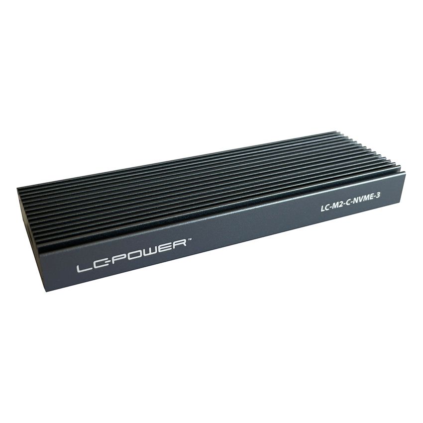 LC-Power LC-M2-C-NVME-3, USB-C 3.1 M.2 (PCIe 3.0 x2, NVMe)