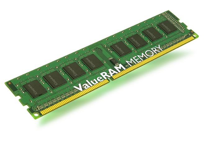 4 GB DDR3-RAM Kingston Value RAM, 1600 MHz, PC3-12800 KVR16N11S8/4