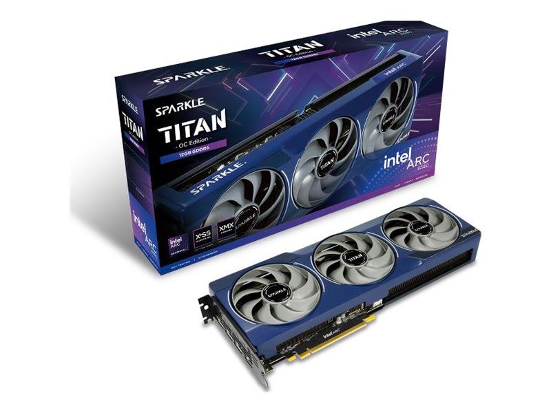 Sparkle Arc B580 TITAN OC, SB580T-12GOC, 12GB GDDR6, HDMI, 3x DP
