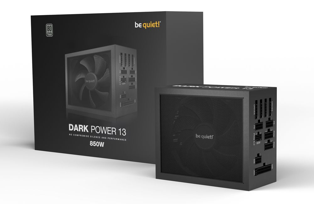 be quiet! Dark Power 13 850W ATX 3.0 80 PLUS Titanium, vollmodular