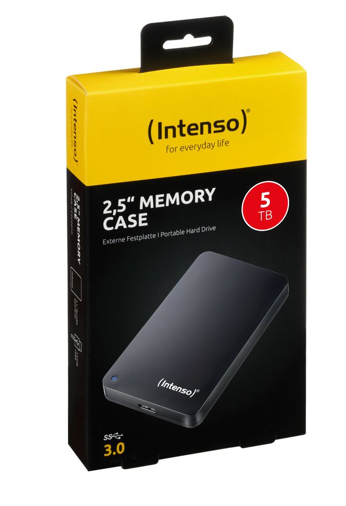 Intenso Memory Case schwarz 5TB, USB 3.0
