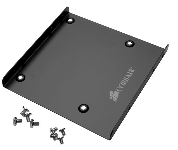 Corsair Festplatten Einbaurahmen für 6,4 cm (2,5") HDD/SSD für 8,9 cm (3,5") Einbauschacht, CSSD-BRKT1