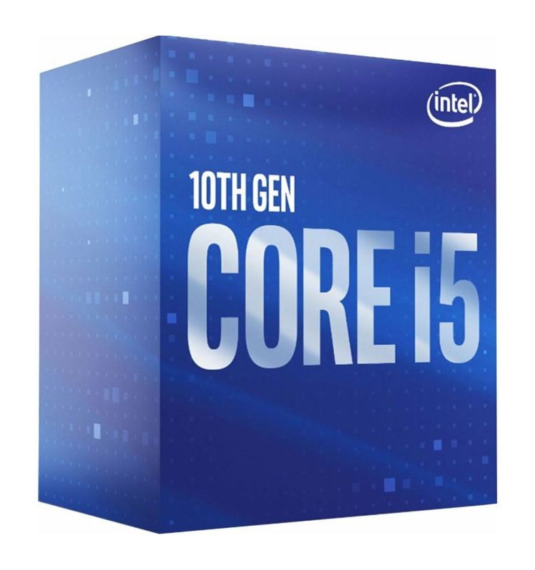 Intel Core i5-10400, 6x 2900 MHz, Comet Lake, boxed 12 MB L3 Cache, 14nm, 65 Watt, Intel UHD Graphics 630