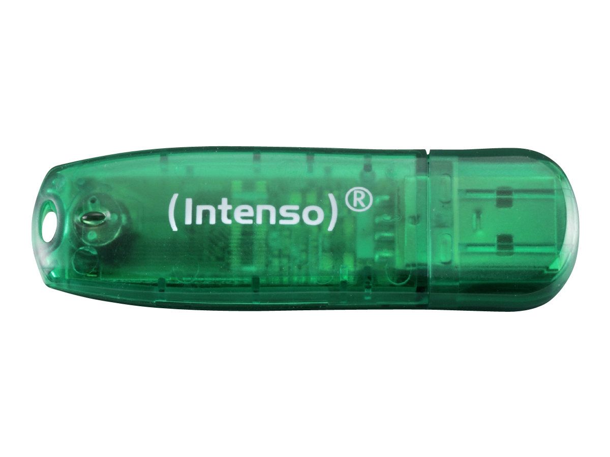 Intenso Rainbow Line 8GB, USB-A 2.0 Lesen: 28MB/s, Schreiben: 6,7MB/s