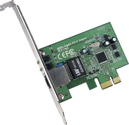 TP-Link Gigabit Netzwerkkarte TG-3468 PCIe x1 10/100/1000 MBit