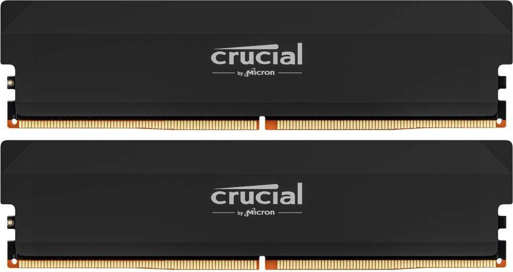 32GB Kit DDR5-6000, Crucial Pro Overclocking 2 x 16GB, CL36-38-38-80, on-die ECC