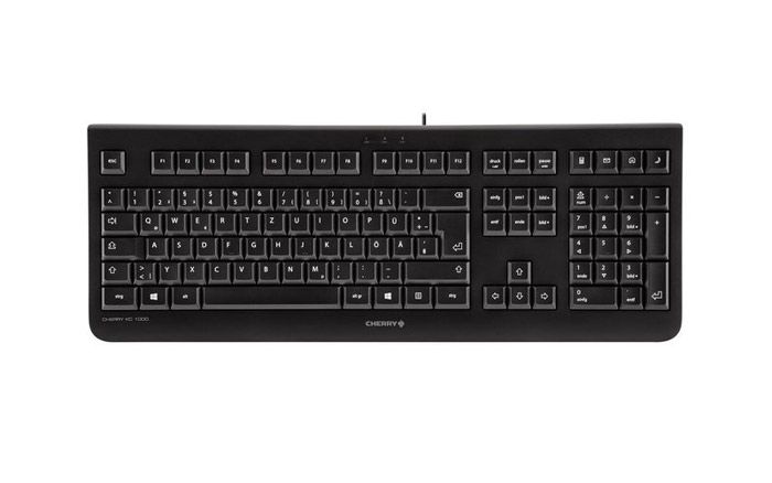 Cherry KC 1000 schwarz, USB Der leise Allround-Profi