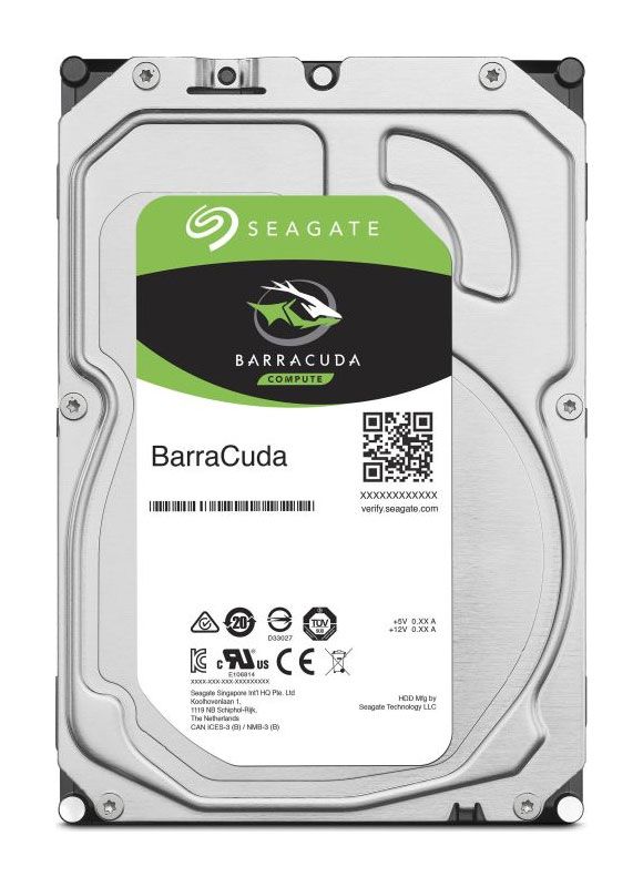 Seagate BarraCuda 8TB, SATA 6Gb/s (ST8000DM004) 5400 U/min, 256 MB Cache