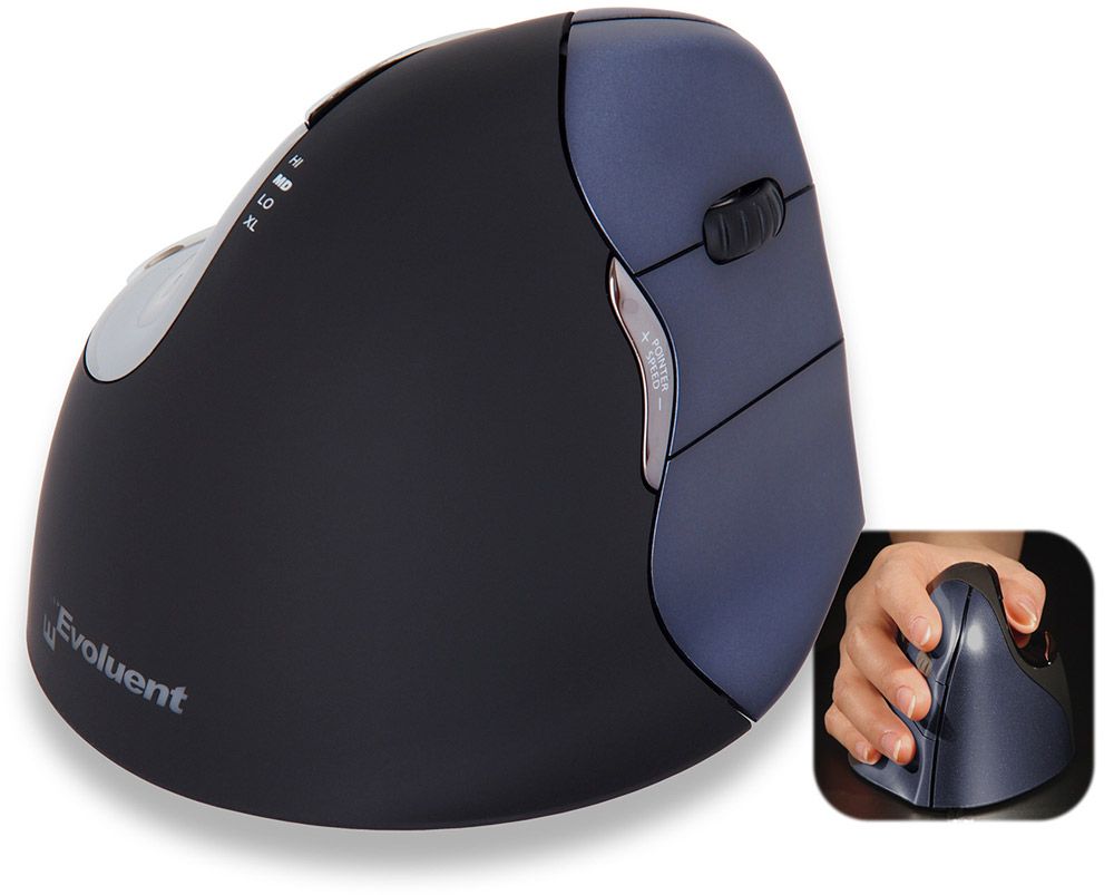 BakkerElkhuizen Evoluent VerticalMouse 4 Wireless USB (VM4RW)