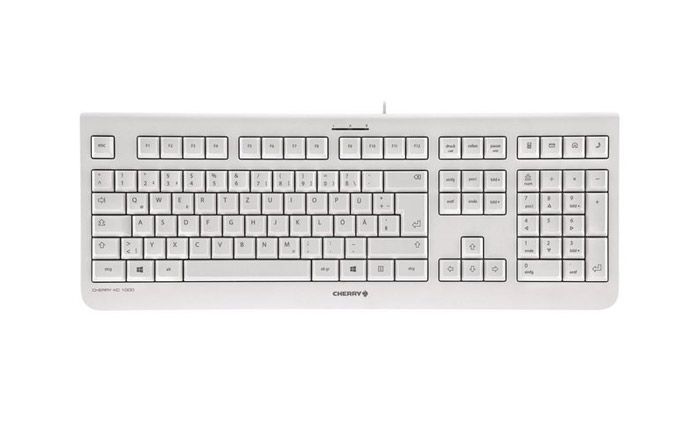 Cherry KC 1000 weiß, USB Der leise Allround-Profi