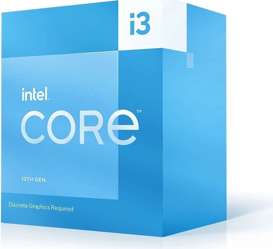 Intel Core i3-13100F, 4C/8T, 3.40-4.50GHz, boxed 12 MB L3 Cache, 58 - 89 Watt