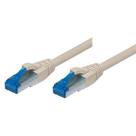 Netzwerkkabel Patchkabel Twisted Pair S-FTP  Cat. 6a, 0,30 m doppelt geschirmt